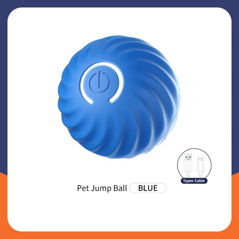 Smart Dog Toy Ball Electronic Interactive Pet Toy Moving Ball USB Automatic Moving Bouncing for Puppy Birthday Gift Cat Products